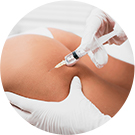 idブイロジックボディーPT注射の特徴のオーダーメイドデザインで施術しているイメージ