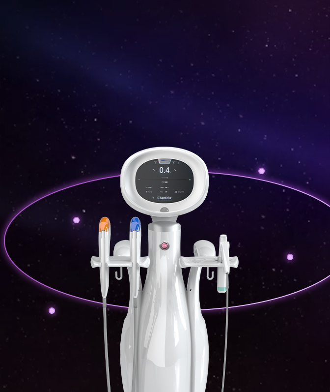 シュリンクユニバースのカートリッジが全てセットされた機器の画像