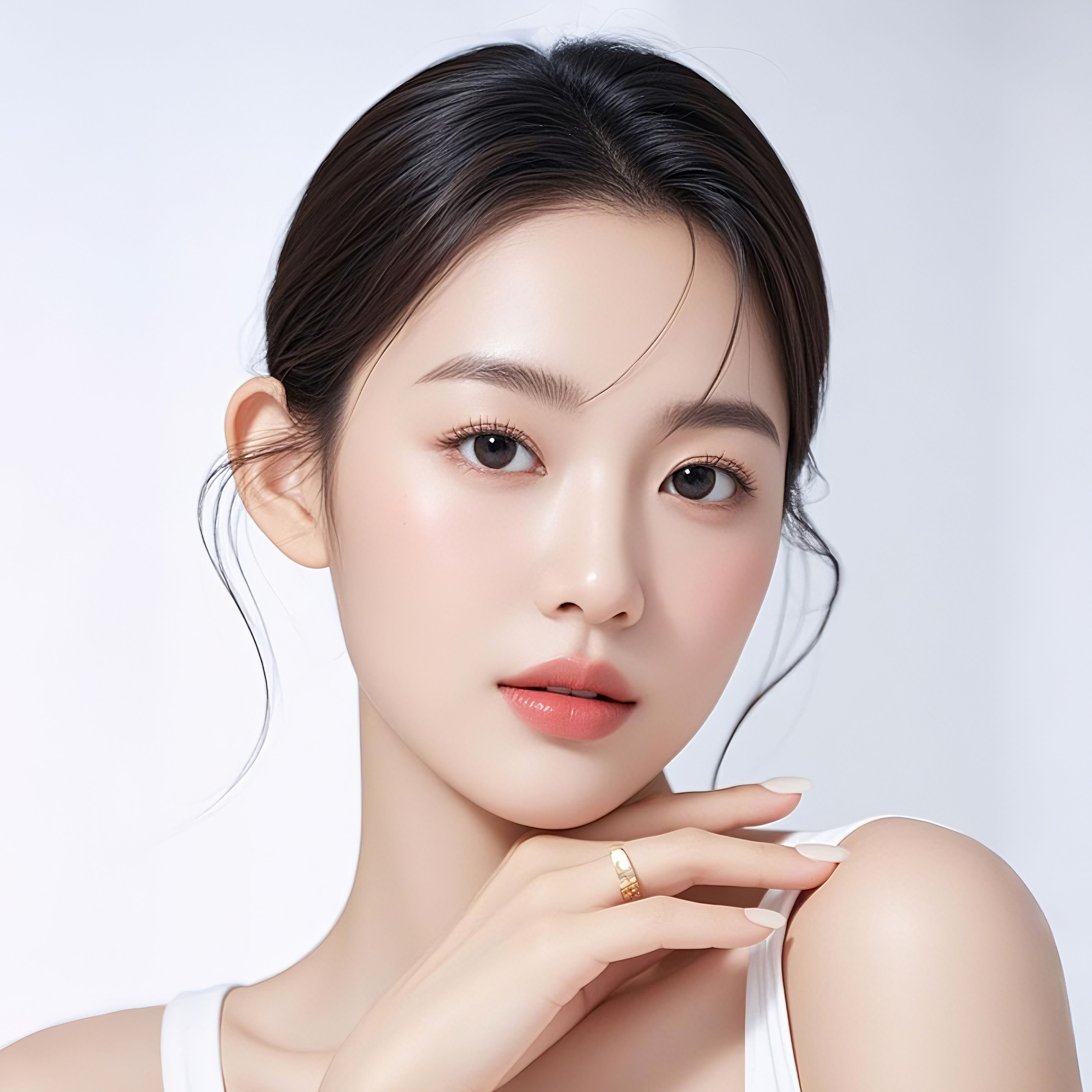 リジュランヒーラー施術で肌再生・弾力維持・水分バランスを整えたモデル画像