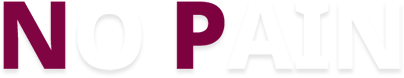 NO PAIN id NPスキンブースターセンタースローガンデザインフォント画像