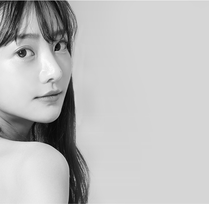 第2世代ララピール プラピールの施術で肌を強化したモデル